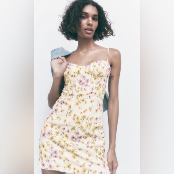 FLORAL PRINT DRESS - Picture 4 of 8